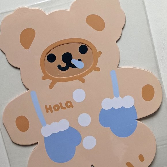 Winter Teddy Bears Greeting Card Cute - Picture 5 of 7